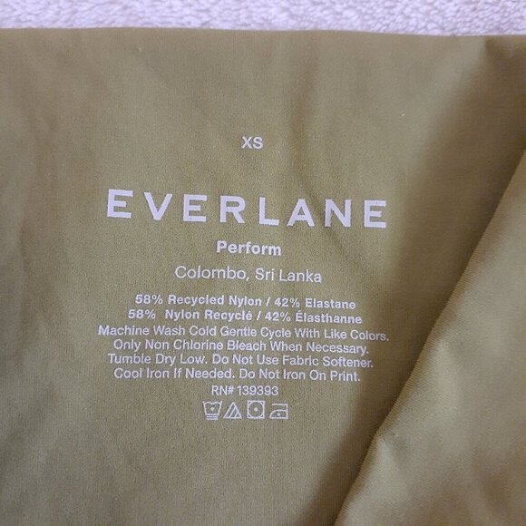 Everlane Women's XS Green Pear Perform Recycled Nylon Leggings - Picture 4 of 10